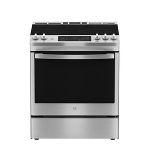 Cuisinière électrique encastrée GE 30 po avec commandes à l'avant et tiroir de rangement, acier inoxydable JCS840SMSS Cuisinière électrique encastrée GE 30 po avec commandes à l'avant et tiroir de rangement, acier inoxydable JCS840SMSS