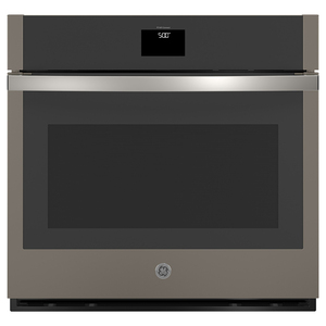 GE 30" Built-In Convection Single Wall Oven Slate with No Preheat Air Fry - JTS5000EVES