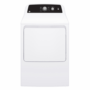 GE 6.2 cu.ft. Top Load Electric Dryer with SaniFresh Cycle White - GTX34EBMRWS GE 6.2 cu.ft. Top Load Electric Dryer with SaniFresh Cycle White - GTX34EBMRWS