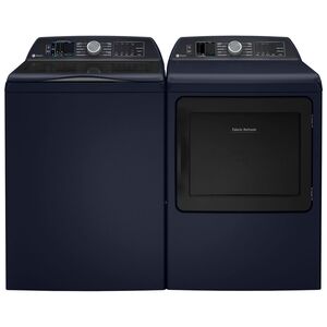 GE Top Load Washer & Dryer Pair - Sapphire Blue GE Top Load Washer & Dryer Pair - Sapphire Blue
