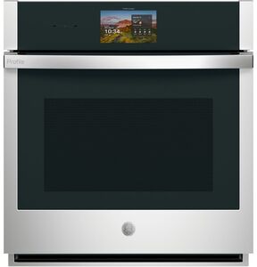 GE Profile 30" Smart Built-In Convection Single Wall Oven with No Preheat Air Fry and Precision Cooking - PTS7000SZSS