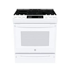 GE Profile Cuisinière à électrique encastrée de 30 po avec friture à air chaud et tiroir de cuisson, blanc PCS940DMWW GE Profile Cuisinière à électrique encastrée de 30 po avec friture à air chaud et tiroir de cuisson, blanc PCS940DMWW
