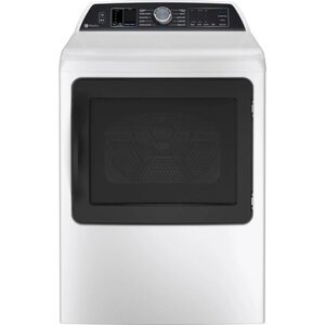 GE Profile 7.4 Cu. Ft. (IEC) Electric Dryer with Sanitize Cycle White - PTD70EBMTWS GE Profile 7.4 Cu. Ft. (IEC) Electric Dryer with Sanitize Cycle White - PTD70EBMTWS