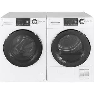 GE 24" Front Load Washer & Dryer Pair - White GE 24" Front Load Washer & Dryer Pair - White