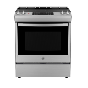 GE 30" Slide-In Electric Convection Range with No-Preheat Air Fry - JCS830SVSS