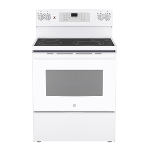 GE 30" Free Standing Electric Convection Range with No-Preheat Air Fry