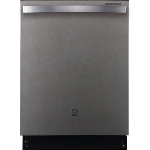 Lave-vaisselle encastré GE Profile de 24 po avec commandes sur le dessus, ardoise - PBT865SMPES