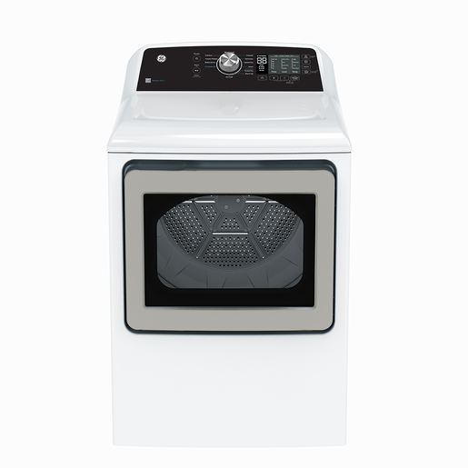 GE 7.4 cu.ft. Top Load Electric Dryer with SaniFresh Cycle White - GTD68EBMRWS GE 7.4 cu.ft. Top Load Electric Dryer with SaniFresh Cycle White - GTD68EBMRWS
