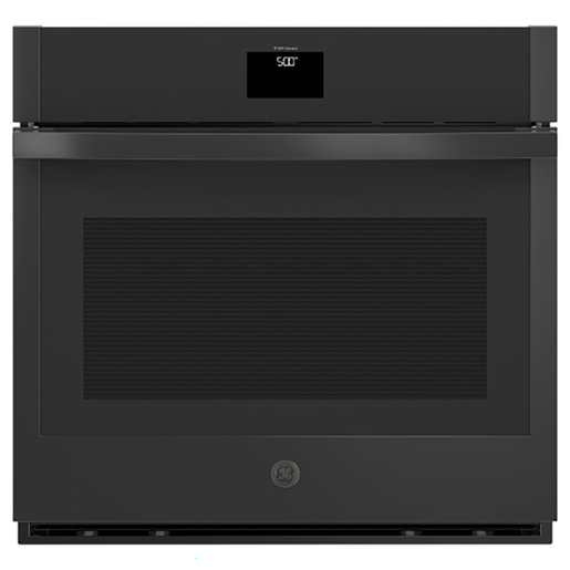 GE 30" Built-in Convection Single Wall <em class="search-results-highlight">oven</em> with No Preheat Air Fry Black- JTS5000DVBB
