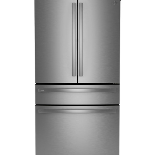 GE Profile 28.7 Cu. Ft. Fingerprint Resistant Stainless Steel 4-door French-Door Refrigerator - PGE29BYTFS GE Profile 28.7 Cu. Ft. Fingerprint Resistant Stainless Steel 4-door French-Door Refrigerator - PGE29BYTFS