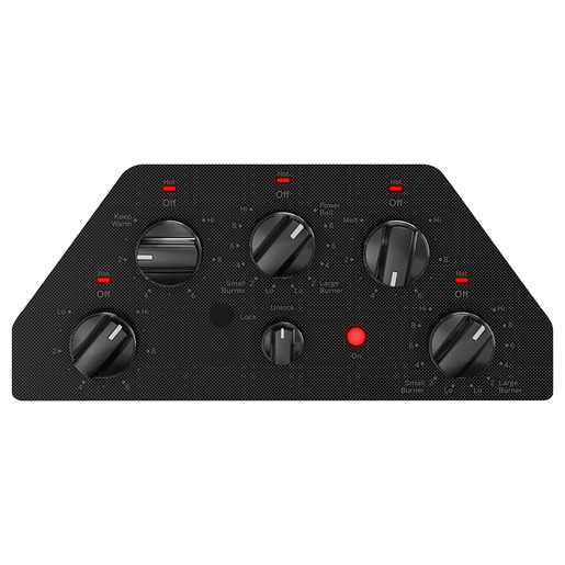 GE Table de cuisson encastrée à électrique de 30 po avec commandes de boutons, Noir- JEP5030DTBB
