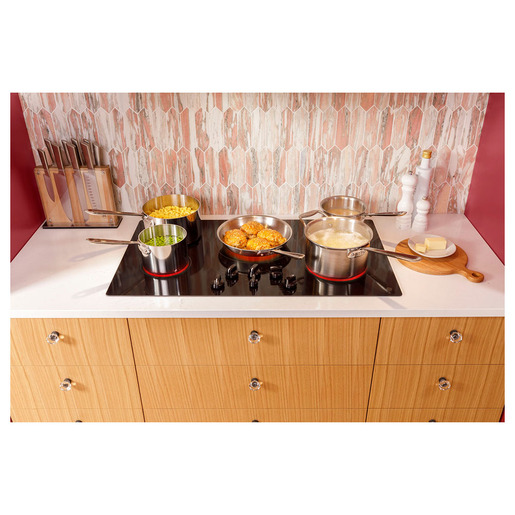 GE 30" Built-in Knob Control Electric Cooktop Stainless Steel- JEP5030STSS