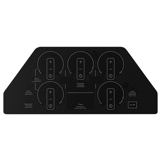 GE Profile Table de cuisson encastrée à électrique de 36 po avec commandes tactiles, Noir- PEP7036DTBB