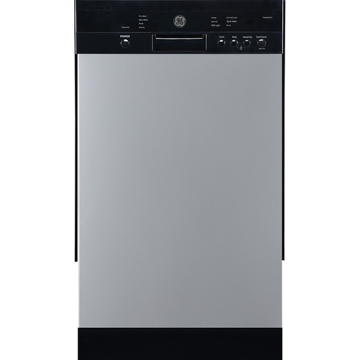 GE 18" Built-In Front Control Dishwasher with Stainless Steel Tall Tub Stainless Steel - GBF180SSMSS