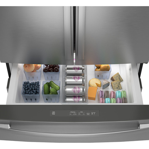 E-REFRIGERATOR-STAINLESS-STEEL-PGE29BYTFS-GE-PROFILE-REMOVABLE BIN CADDY