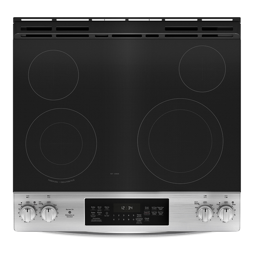 G-ELECTRIC-SLIDE-IN-FRONT-CONTROL-RANGE-WITH-STORAGE-DRAWER-STAINLESS-STEEL-JCSS630SMSS-TOP