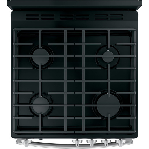 Cuisinière à gaz non encastrée GE de 24 po, acier inoxydable - JCGAS640RMSS