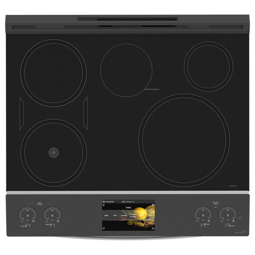 GE Profile™ 30" Smart Induction Range with In-Oven Camera Stainless Steel- PHS93XYPFS