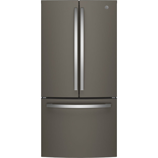 GE 18.6 Cu. Ft. Counter-Depth French-Door Refrigerator Slate - GWE19JMLES