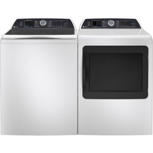 GE Profile 6.1 Cu. Ft. (IEC) Top Load Washer with Smarter Wash Technology White - PTW705BSTWS