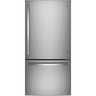 A-REFRIGERATION-24-CUFT-STAINLESS-STEEL-GDE25EYKFS-GE-FRONT