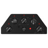 GE Table de cuisson encastrée à électrique de 30 po avec commandes de boutons, Noir- JEP5030DTBB
