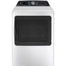 GE Profile 7.4 Cu. Ft. (IEC) Electric Dryer with Sanitize Cycle White - PTD70EBMTWS