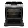 F-GEPROFILE-SLIDE-IN-ELECTRIC-RANGE-STAINLESS-STEEL-PCS940YMFS-OPEN