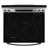 GE Profile 30” Free Standing Electric True Convection Range with No-Preheat Air Fry - PCB905YVFS