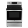 GE Profile 30” Free Standing Electric True Convection Range with No-Preheat Air Fry - PCB905YVFS