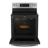 GE Profile 30” Free Standing Electric True Convection Range with No-Preheat Air Fry - PCB905YVFS