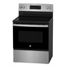 5.0 cu. Ft. Free Standing Electric Self Cleaning Range, Hi - Lo Broil, Dual Bake Element, Storage Drawer