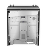 GE Cuisinière encastrée à électrique de 30 po avec four à convection et friture a air sans préchauffage - JCS830SVSS