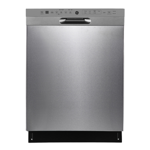 GE 24" Built-In Front Control Dishwasher with Stainless Steel Tall Tub Stainless Steel - GBF655SSPSS