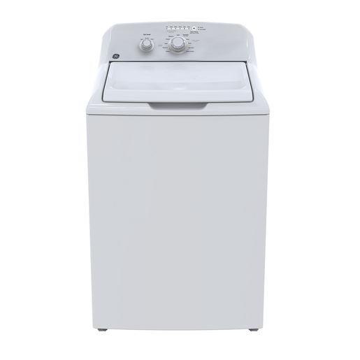 GE® 4.4 cu.ft. (IEC) Capacity Stainless Steel Basket Washer White - GTW302BMPWW