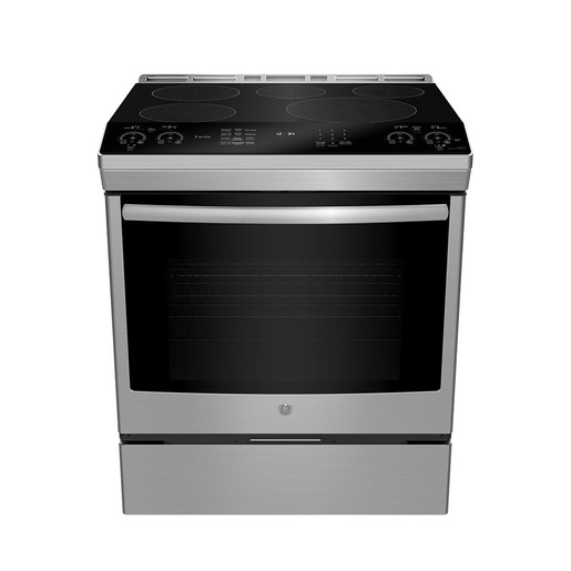 GE PROFILE 30" SLIDE-IN INDUCTION RANGE WITH NO-PREHEAT AIR FRY 