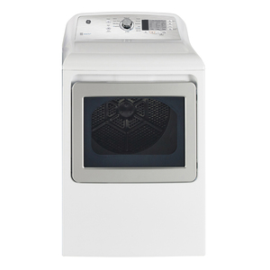 GE 7.4 cu.ft. Top Load Gas Dryer with SaniFresh Cycle White - GTD65GBMRWS