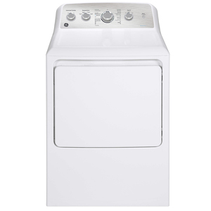 GE 7.2 cu.ft. Top Load Gas Dryer with SaniFresh Cycle White - GTD45GBMRWS