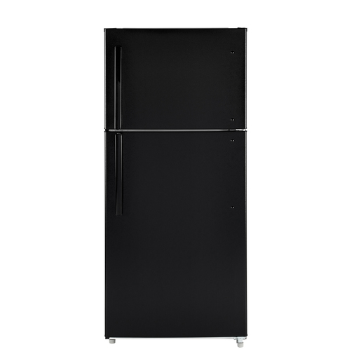 Moffat Réfrigérateur à congélateur supérieur de 18 pi³ Noir MTE18HTKBB