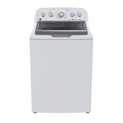 GE Adora 4.9 Cu. Ft. Top Load Washer with Stainless Steel Basket White - GTW495DMNWS