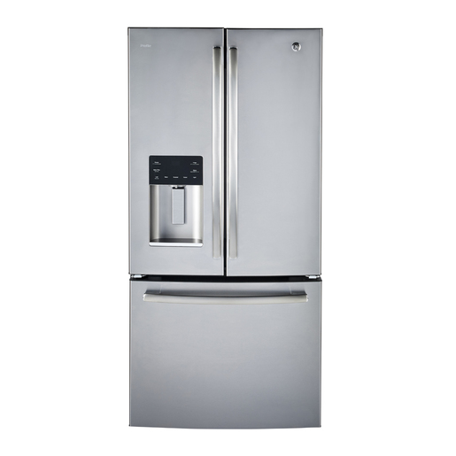 Réfrigérateur GE Profile de 17,5 pi³, acier inoxydable résistant aux marques de doigts - PYE18HYRKFS