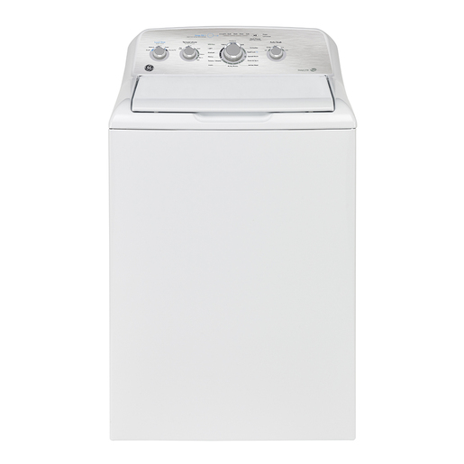 GE 4.9 Cu. Ft. Top Load Washer with SaniFresh Cycle White - GTW451BMRWS