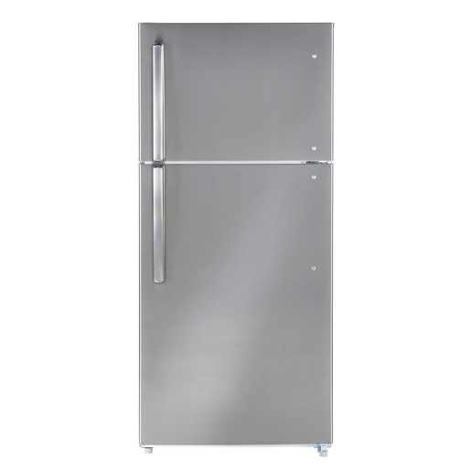Moffat Réfrigérateur à congélateur supérieur de 18 pi³ Acier Inoxydable MTE18HSKRSS