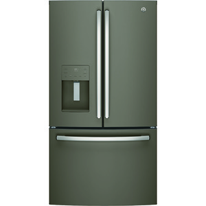 GE 25.5 Cu.Ft, French Door Refrigerator Slate- GFE26JMMES