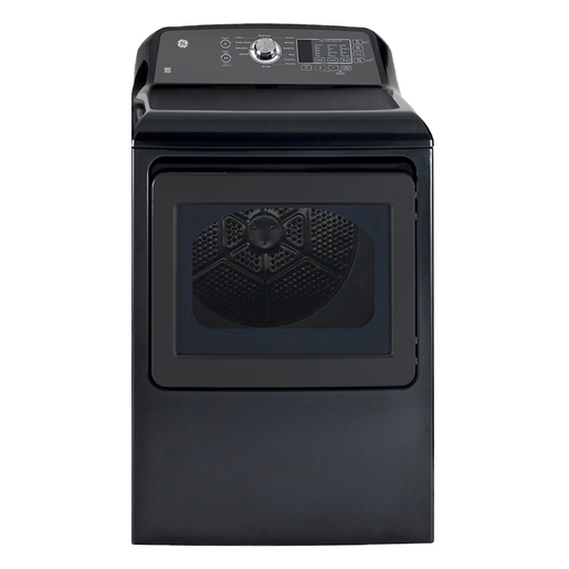 GE 7.4 cu.ft. Top Load Electric Dryer with SaniFresh Cycle Diamond Grey - GTD65EBMRDG