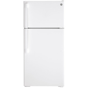 GE Energy Star® 15.6 Cu. Ft. Top-Freezer Refrigerator White - GTE16DTNLWW