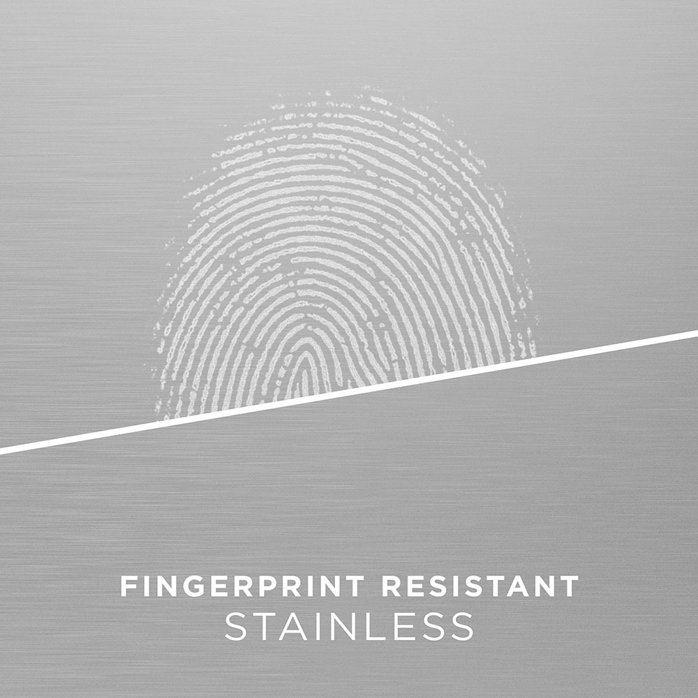 Image about Fingerprint resistant stainless