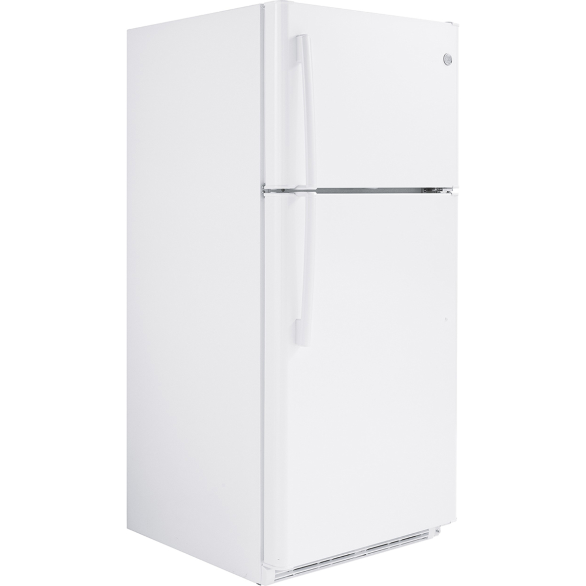 Réfrigérateur à congélateur supérieur GE® de 18 pi³ blanc