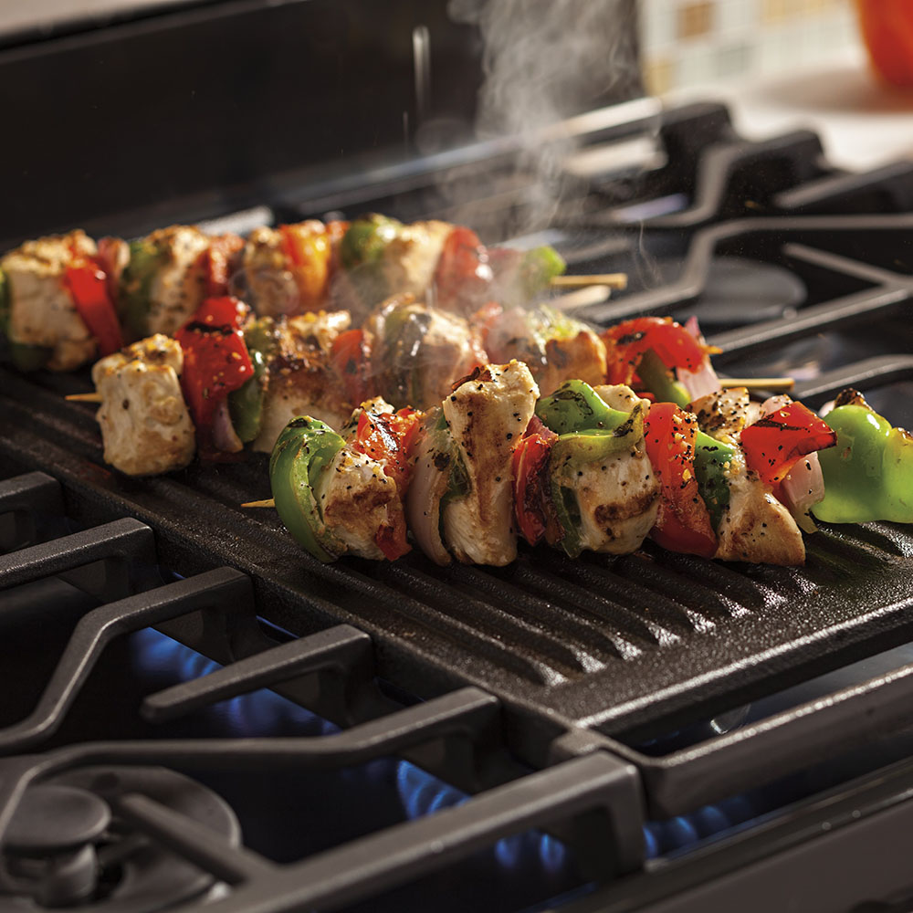 Image about Reversible Grill and Griddle