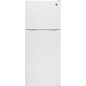 GE 11.55 cu.ft. Top Freezer Refrigerator White GPE12FGKWW
